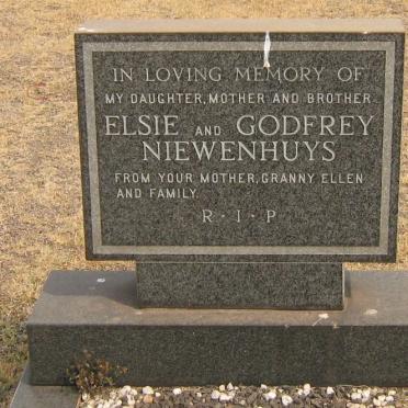 NIEWENHUYS Godfrey :: NIEWENHUYS Elsie