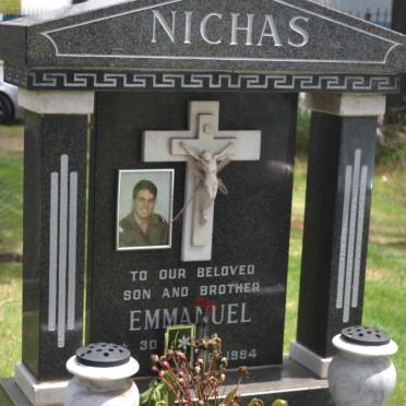 NICHAS Emmanuel 1961-1984