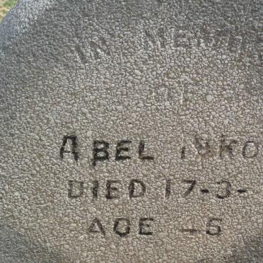 NKOSI Abel -1965