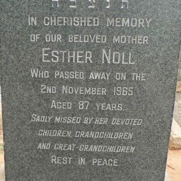 NOLL Esther -1965