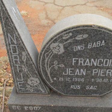 NORTJÉ Francois Jean-Pierre 1986-1986