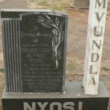 NYOSI Dalindyebo Alfred 1971-2006