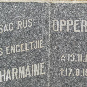 OPPERMAN Charmaine 1971-1973