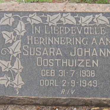 OOSTHUIZEN Susara Johanna 1938-1949