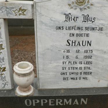 OPPERMAN Shaun 1975-1982