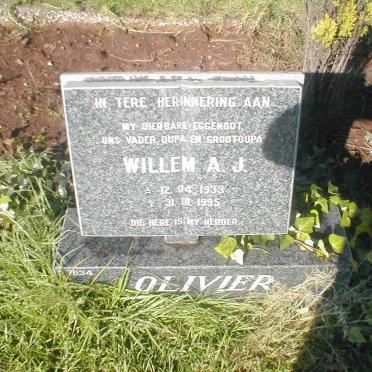 OLIVIER Willem A.J. 1933-1995