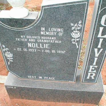 OLIVIER Nollie 1937-1992