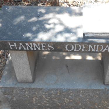 ODENDAAL Hannes