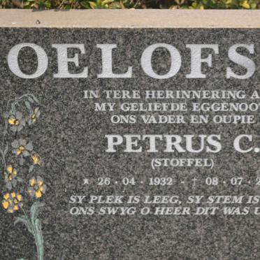 OELOFSE Petrus C. 1932-2002
