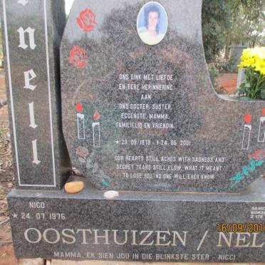 OOSTHUIZEN Nico 1976- &amp; Cornell NEL 1978-2001
