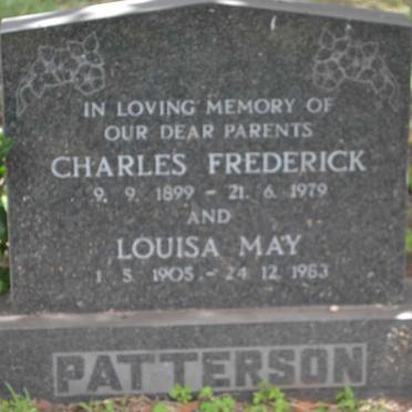PATTERSON Charles Frederick 1899-1979 &amp; Louisa May 1905-1963