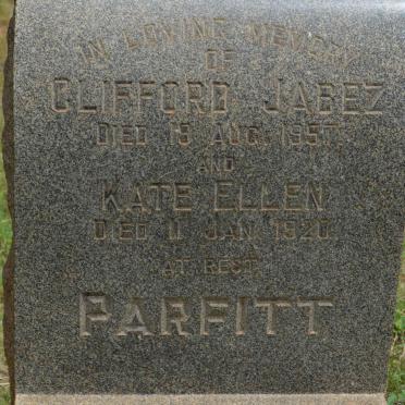PARFITT Clifford Jabex -1957 &amp; Kate Ellen -1920