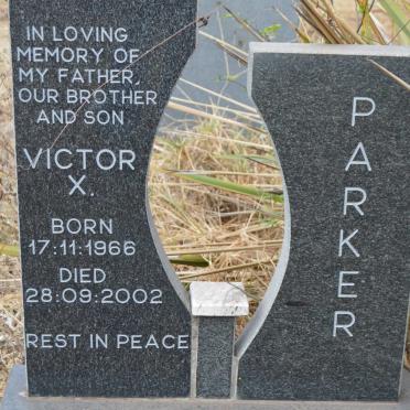 PARKER Victor X. 1966-2002