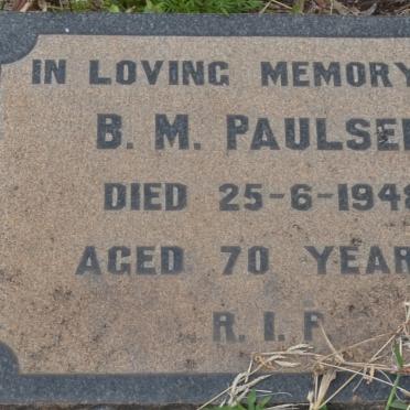 PAULSEN B.M. -1948