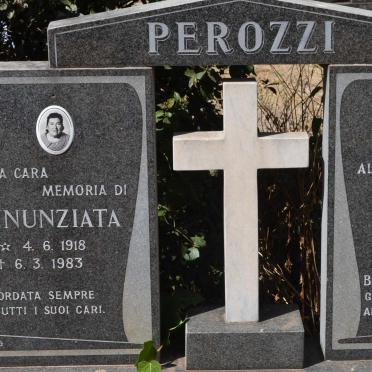 PEROZZI Domenico 1910-2002 &amp; Annunziata 1918-1983