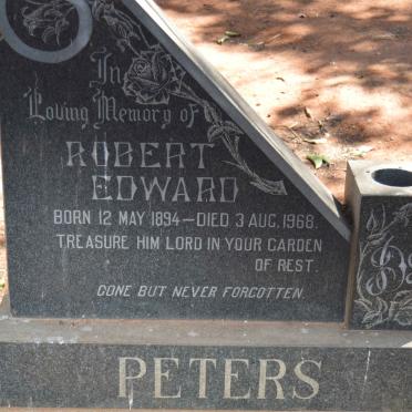 PETERS Robert Edward 1894-1968