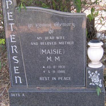 PETERSEN M. M. 1931-1986
