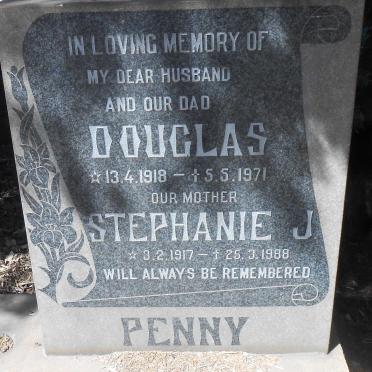 PENNY Douglas 1918-1971 &amp; Stephanie J. 1917-1988