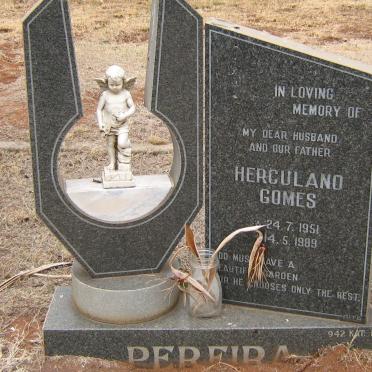 PEREIRA Herculano Gomes 1951-1989