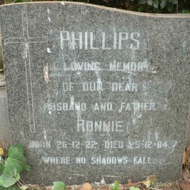 PHILLIPS Ronnie 1922-1984