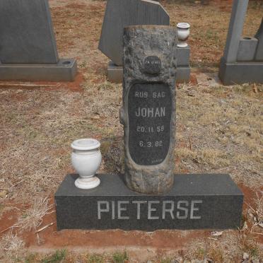 PIETERSE Johan 1959-1982