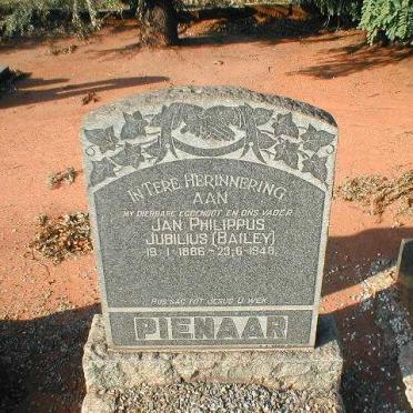 PIENAAR Jan Philippus Jubilius 1886-1948