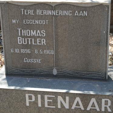 PIENAAR Thomas Butler 1896-1968