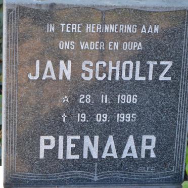 PIENAAR Jan Scholtz 1906-1995