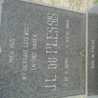 PLESSIS J.L., du 1894-1968