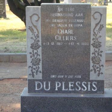 PLESSIS Charl Cilliers, du 1917-1986
