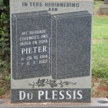 PLESSIS Pieter, du 1914-1982