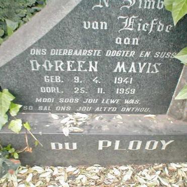 PLOOY Doreen Mavis, du 1941-1959