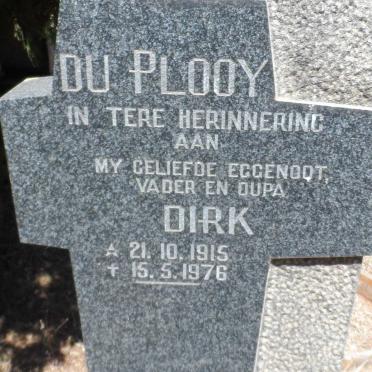 PLOOY Dirk, du 1915-1976