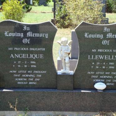 PLESSIS Llewellyn, du 1981-1996 :: DU PLESSIS Angelique 1986-1996