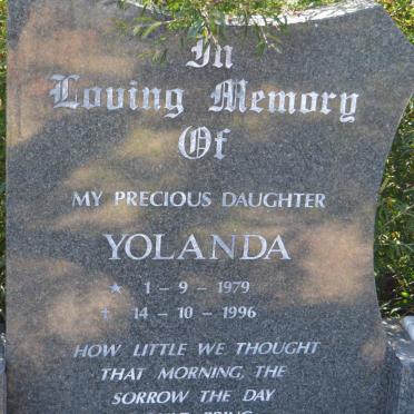PLESSIS Yolanda, du 1979-1996