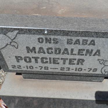 POTGIETER Magdalena 1978-1978