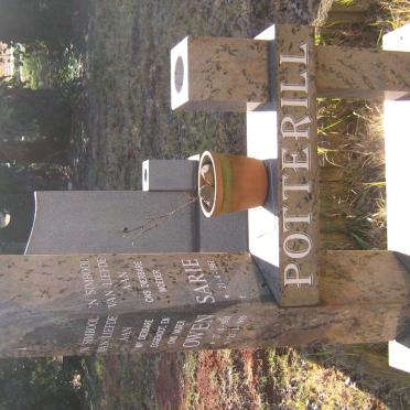 POTTERILL Owen 1958-1999 &amp; Sarie 1961-