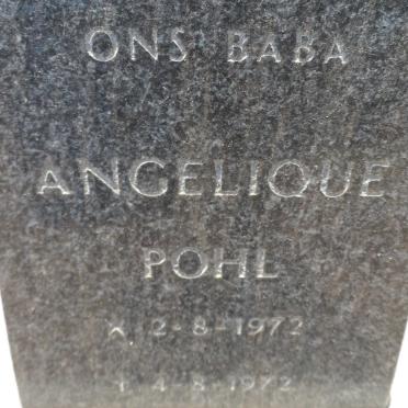 POHL Angelique 1972-1972