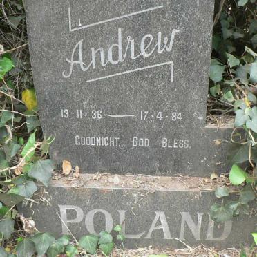 POLAND Andrew 1936-1984
