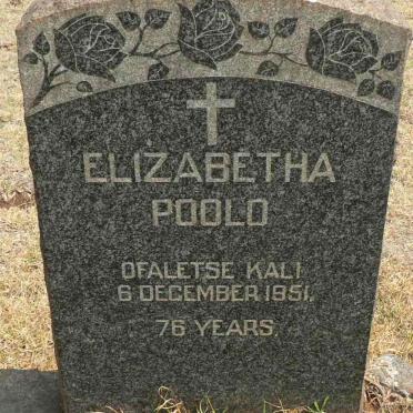 POOLO Elizabetha -1951