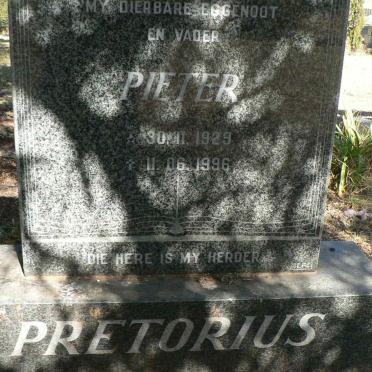 PRETORIUS Pieter 1929-1996