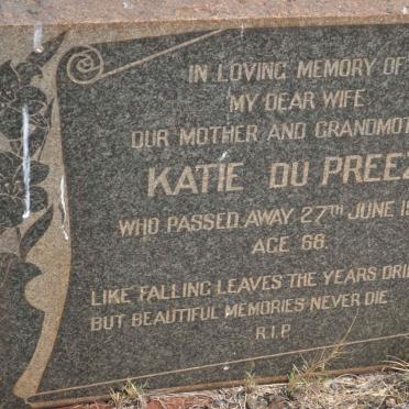 PREEZ Katie, du -1952