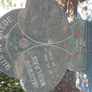 PRETORIUS Jacobus Nicolaas 1951-1998