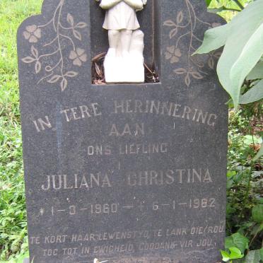 PRINS Juliana Christina 1960-1962