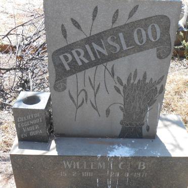 PRINSLOO Willem C.B. 1911-1971