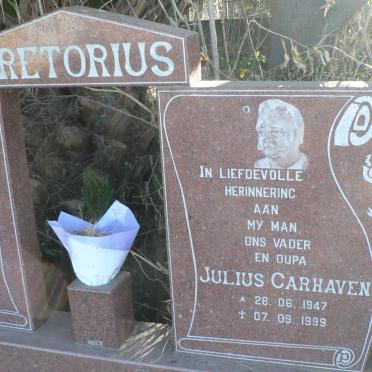 PRETORIUS Julius Carhaven 1947-1999