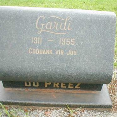 PREEZ Gardi, du 1911-1955