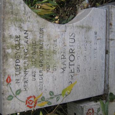 PRETORIUS Maria nee OTTO 1906-1994