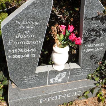 PRINCE Rose Francis 1927-2008 :: PRINCE Jason Emmanual 1976-2003