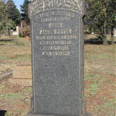 PRYSE Jacob -1923